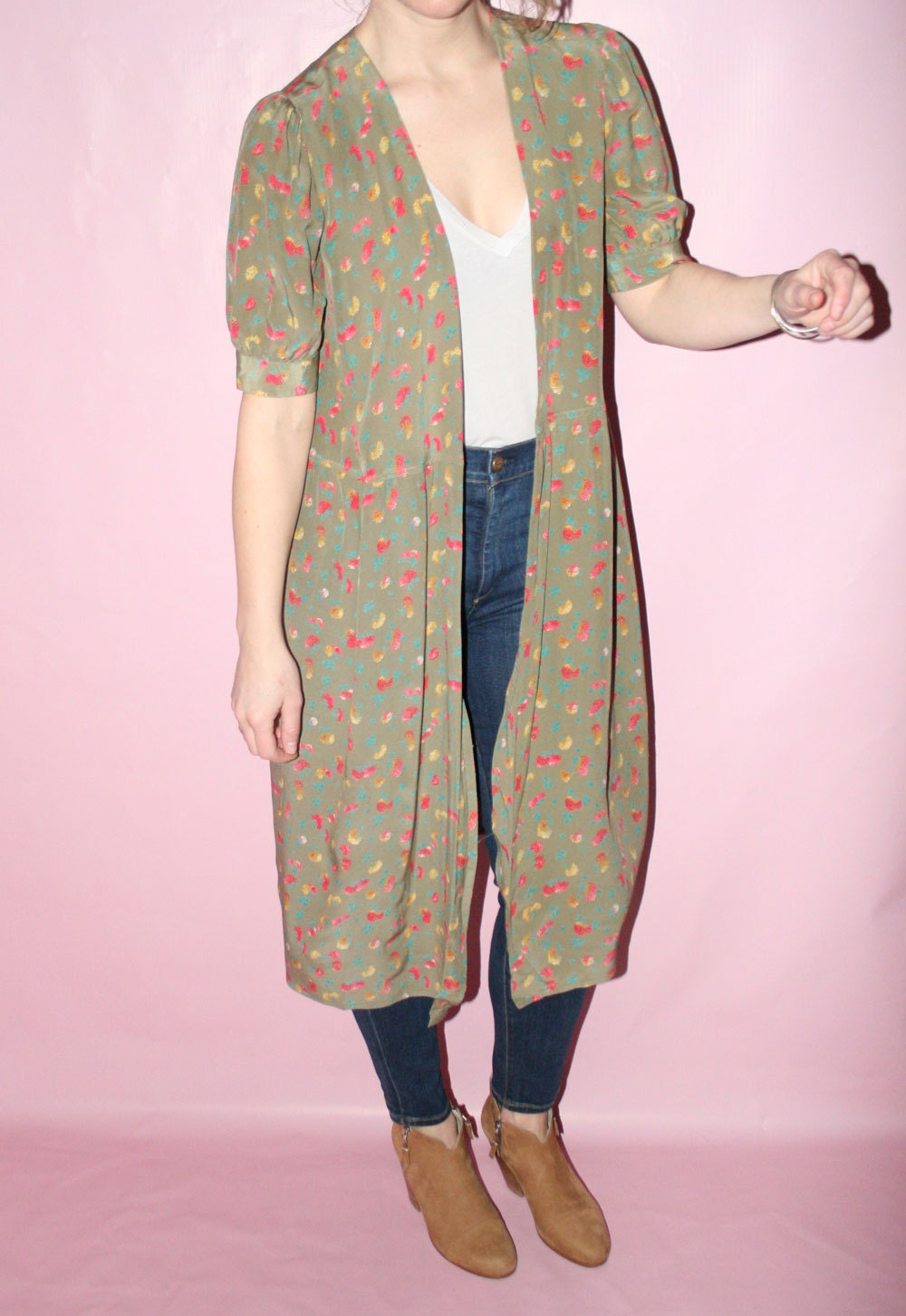 Kimono Silk Robe