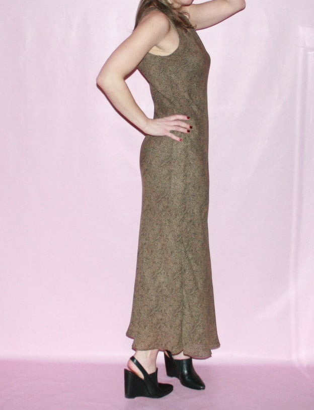 Animal Print Maxi Dress