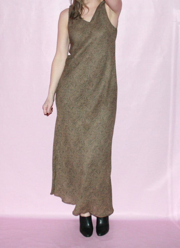 Animal Print Maxi Dress