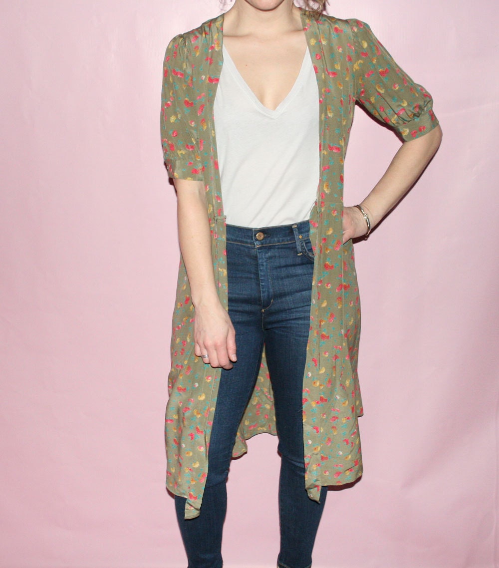 Kimono Silk Robe