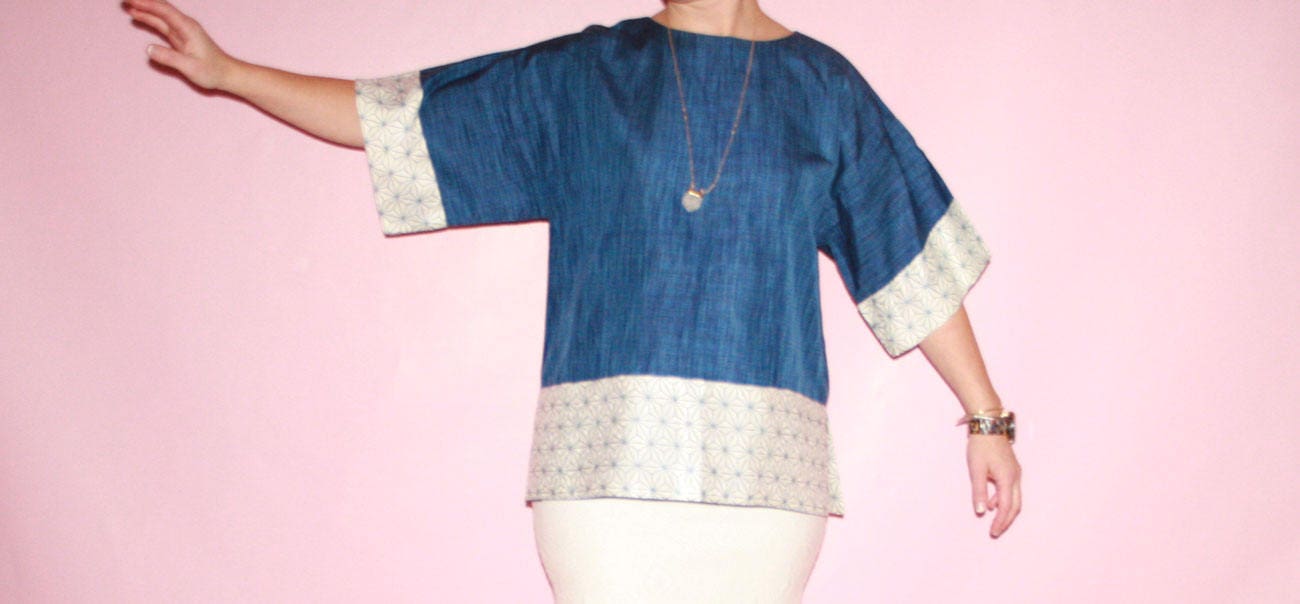 Kimono Style Blouse