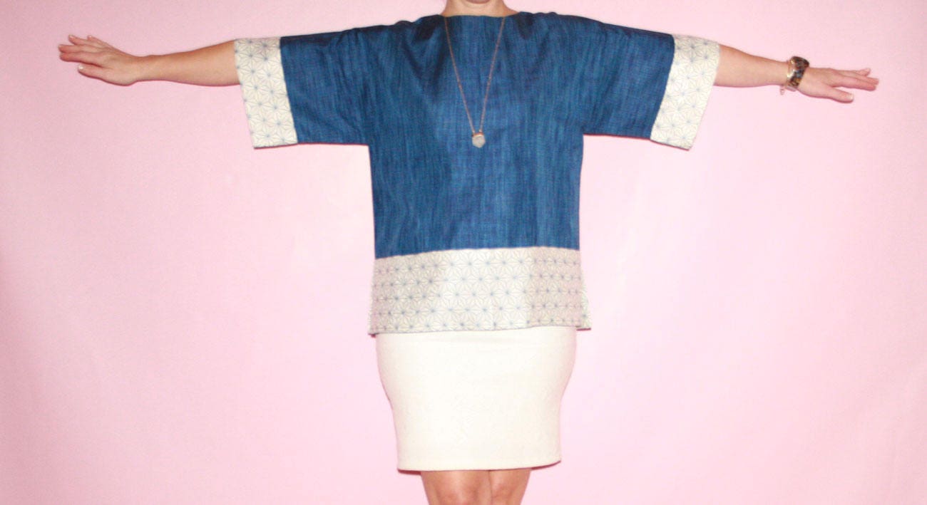Kimono Style Blouse