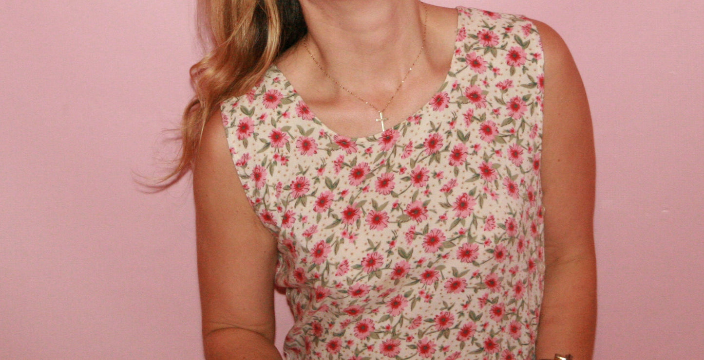 Floral Maxi Dress with Pockets