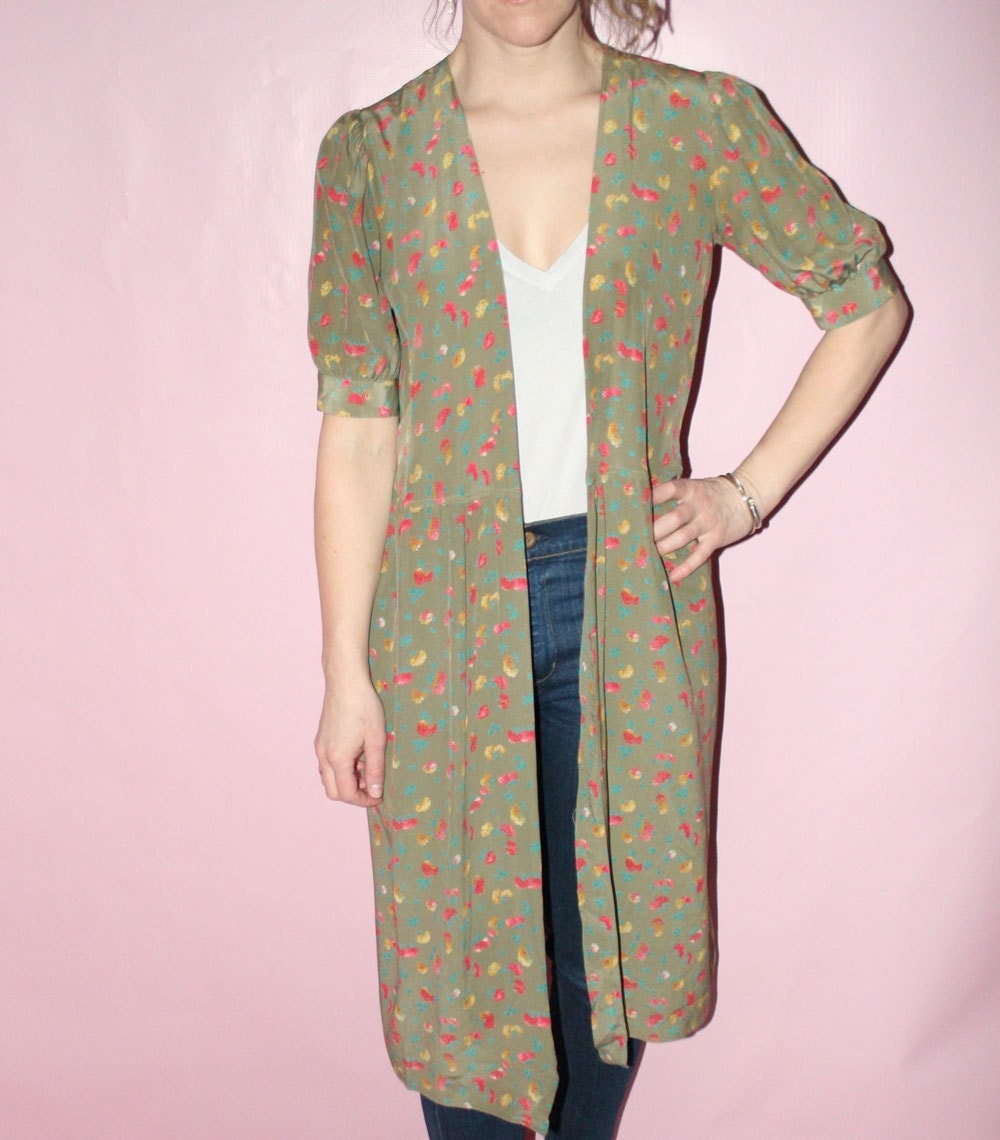 Kimono Silk Robe