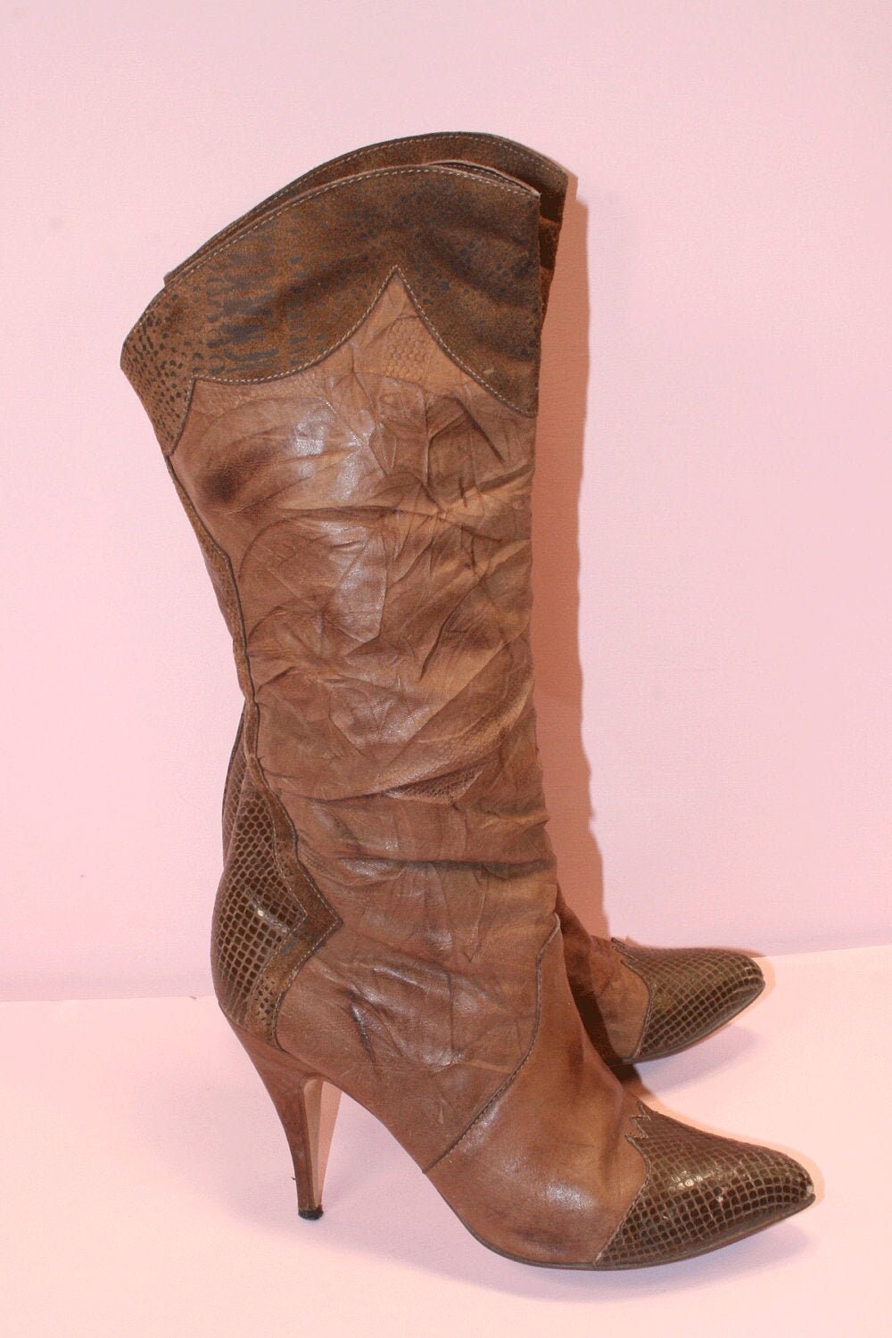 SnakeSkin Boot-Size 7