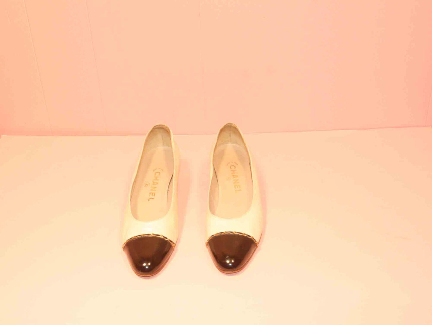 Chanel Black & White Pumps