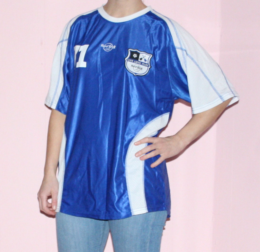 Hard Rock/Jersey/Sports Tee/Large