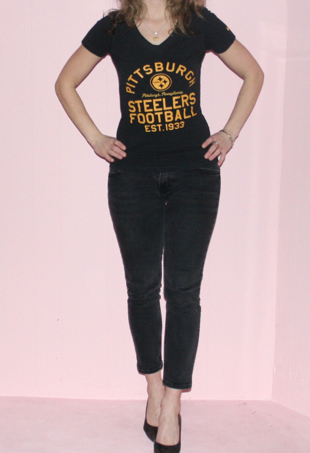 Pittsburg Steelers Tee/Football/Jersey/small