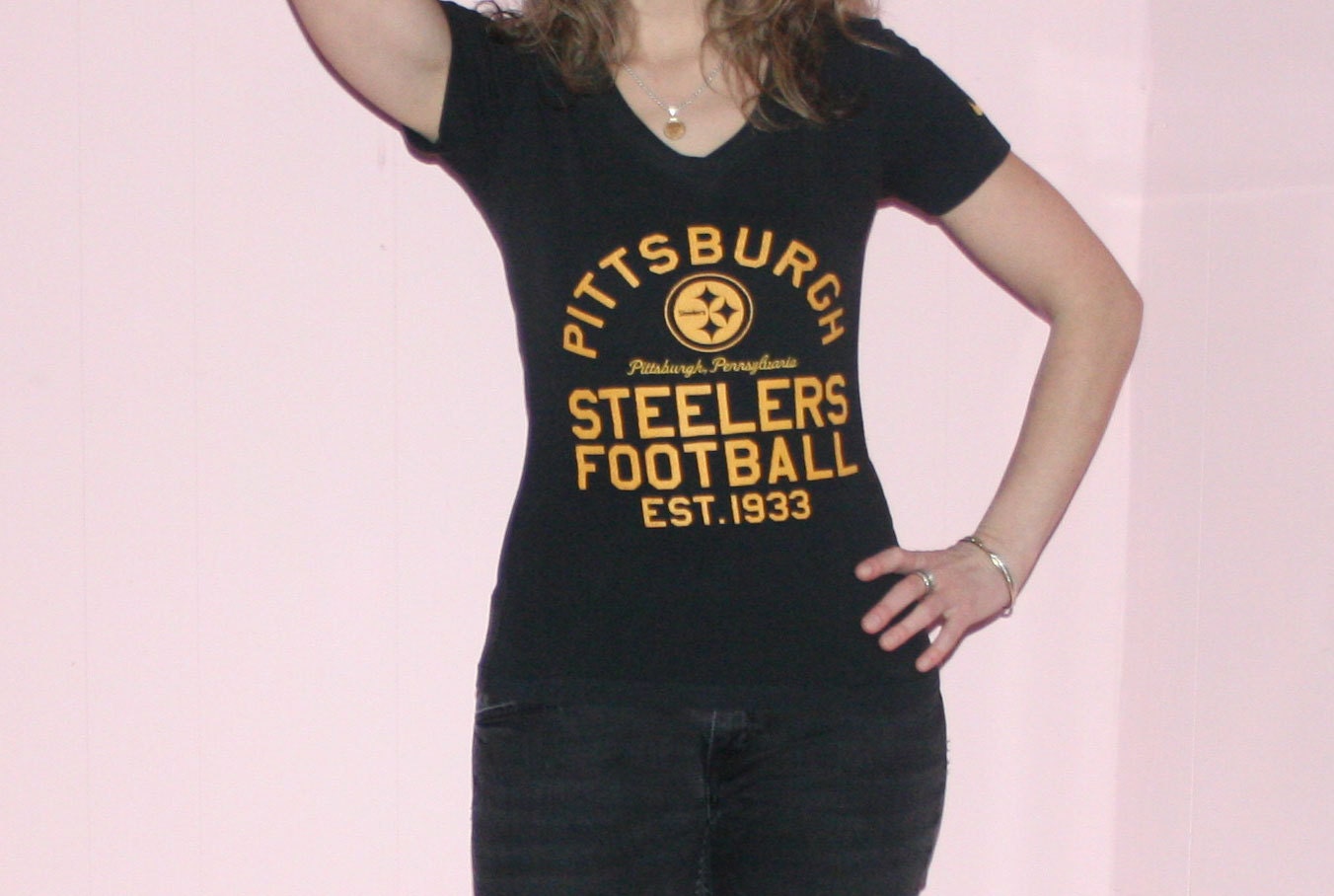 Pittsburg Steelers Tee/Football/Jersey/small