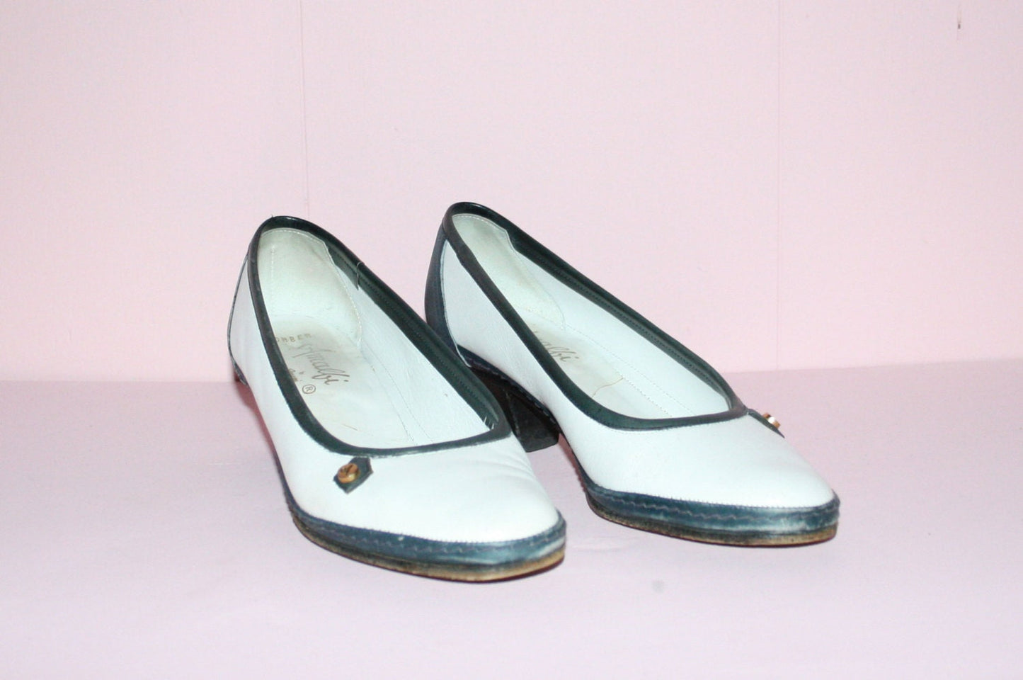 Amalfi Flats/White Loafers/Sz 6.5