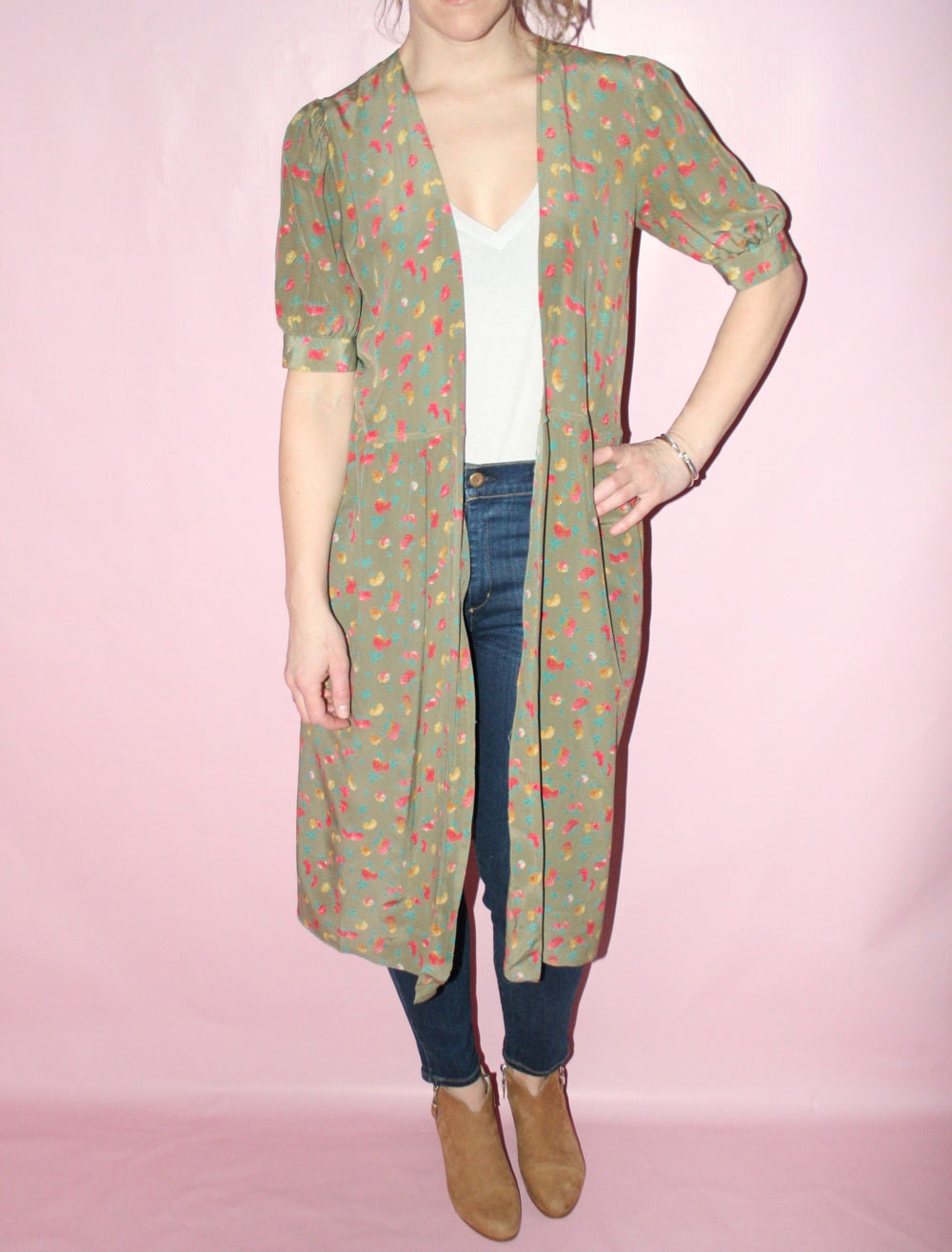 Kimono Silk Robe