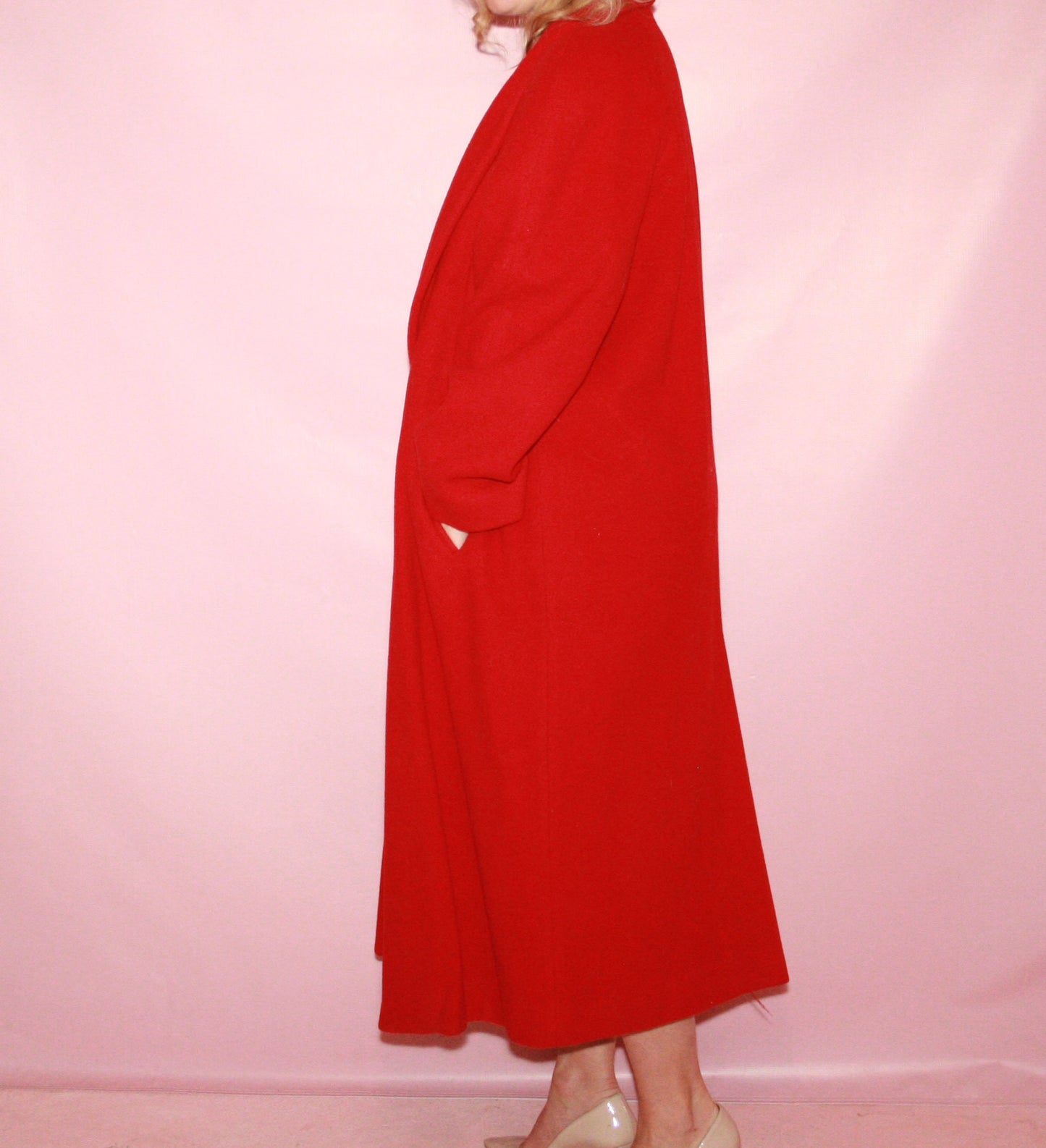 Kristin Blake Red Wool Blake