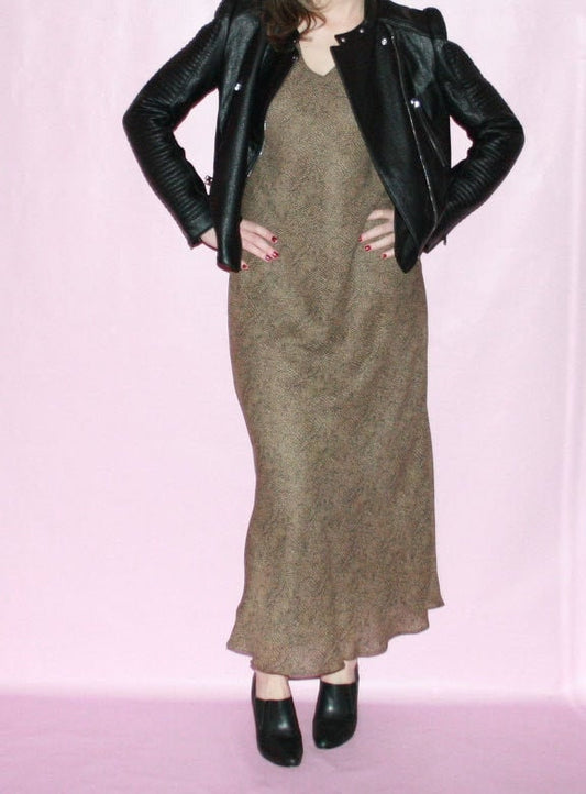 Animal Print Maxi Dress