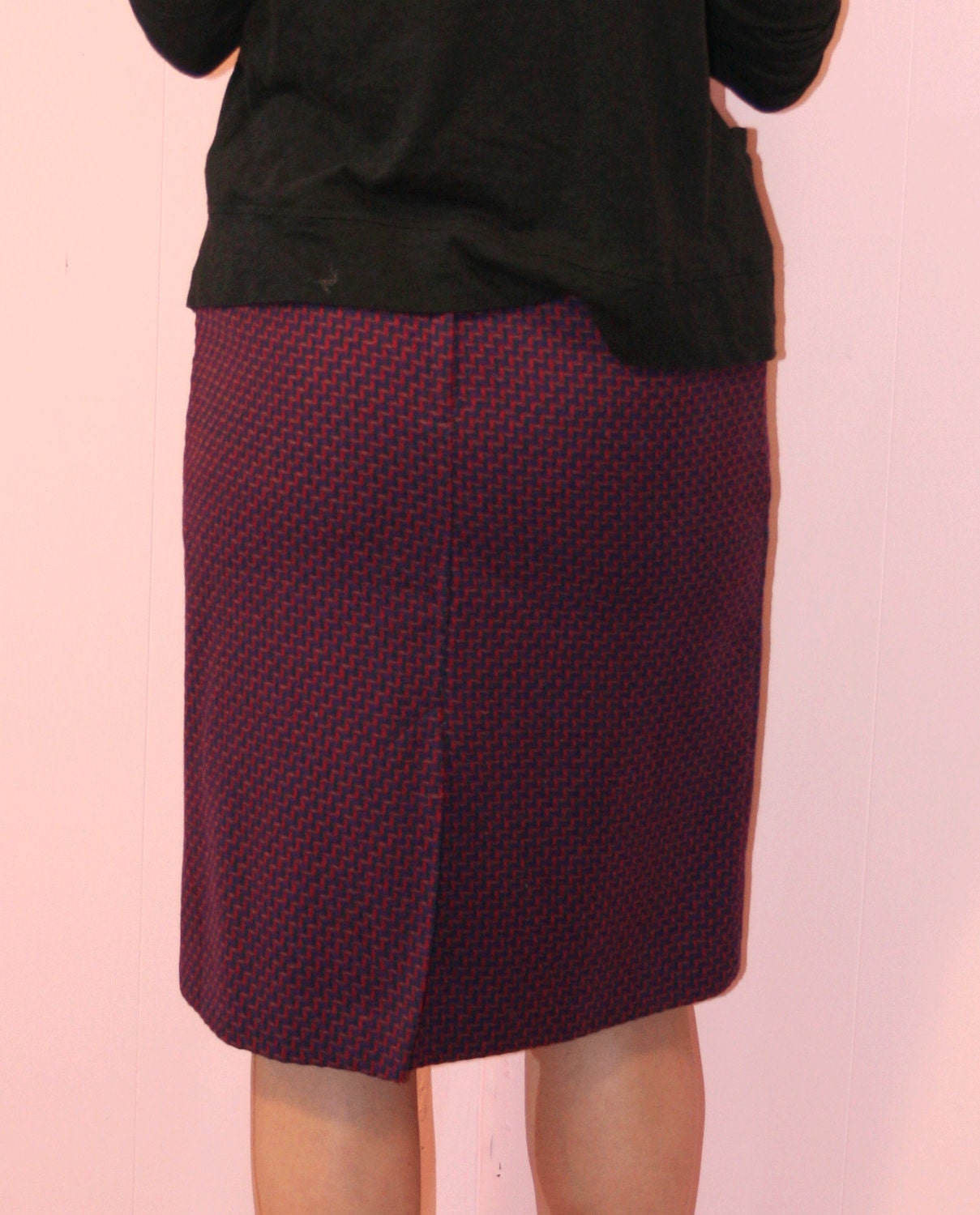 Pencil Skirt/PLUM/Briggs/Size 6
