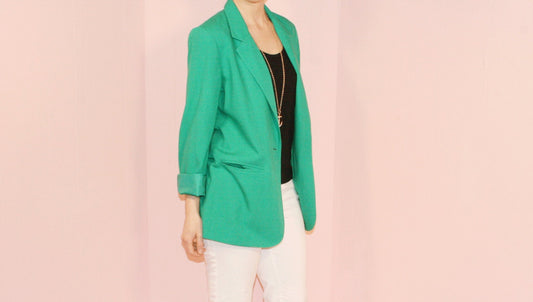 Oversized Vintage Blazer/ Sag Harbor/ 1990s/ SZ 8