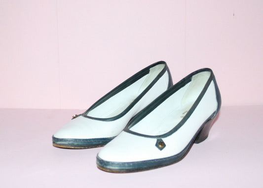 Amalfi Flats/White Loafers/Sz 6.5