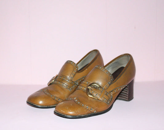 Paris Witch Shoes/ Leather/ Size 7.5